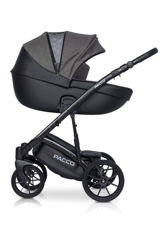 Детская универсальная коляска 2 в 1 Riko Pacco 04 Carbon