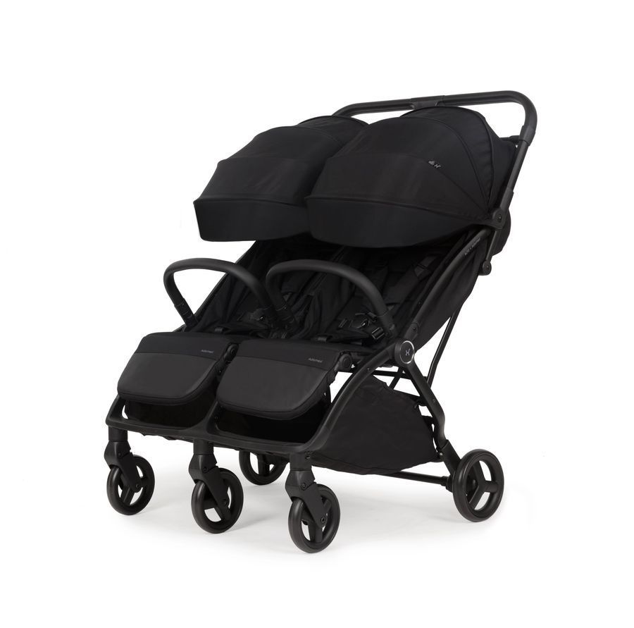 Прогулянкові коляски для двійні Adamex Alto Black