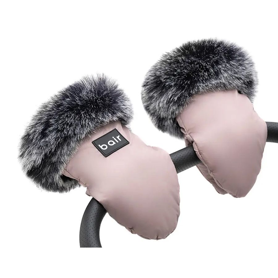 Зимові рукавиці для коляски Bair Northmuff Cappuccino