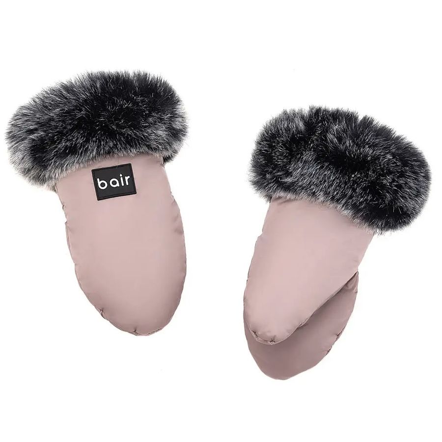 Зимові рукавиці для коляски Bair Northmuff Cappuccino