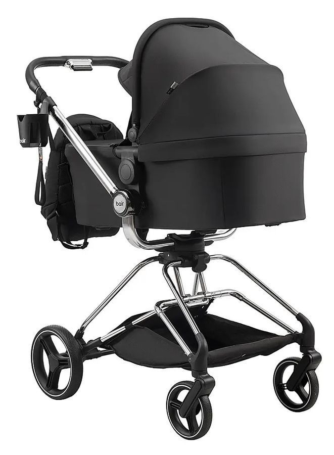 Дитяча універсальна коляска 2 в 1 Bair Moon Silver Edition MS-01