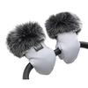 Зимові рукавиці для коляски Bair Northmuff Grey