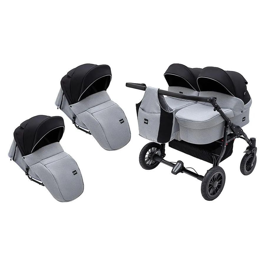 Коляски для двойни 2 в 1 Bair Sorento DUO 05