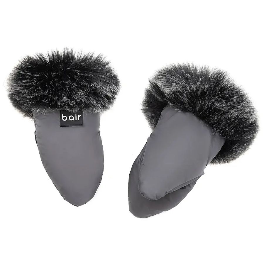 Зимові рукавиці для коляски Bair Northmuff Graphite