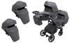 Коляска для двойни 2 в 1 Bair Kiwi DUO Soft BKD-219-1