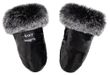 Зимові рукавиці для коляски Bair Northmuff Black Mocler