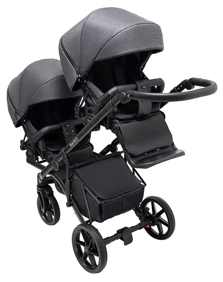 Коляска для двойни 2 в 1 Bair Kiwi DUO Soft BKD-219-1