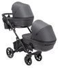 Коляска для двойни 2 в 1 Bair Kiwi DUO Soft BKD-219-1