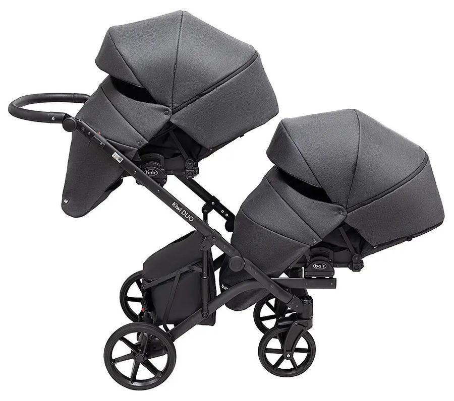 Коляска для двойни 2 в 1 Bair Kiwi DUO Soft BKD-219-1