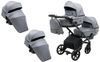 Коляска для двойни 2 в 1 Bair Kiwi DUO Soft BKP-218