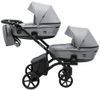 Коляска для двойни 2 в 1 Bair Kiwi DUO Soft BKP-218