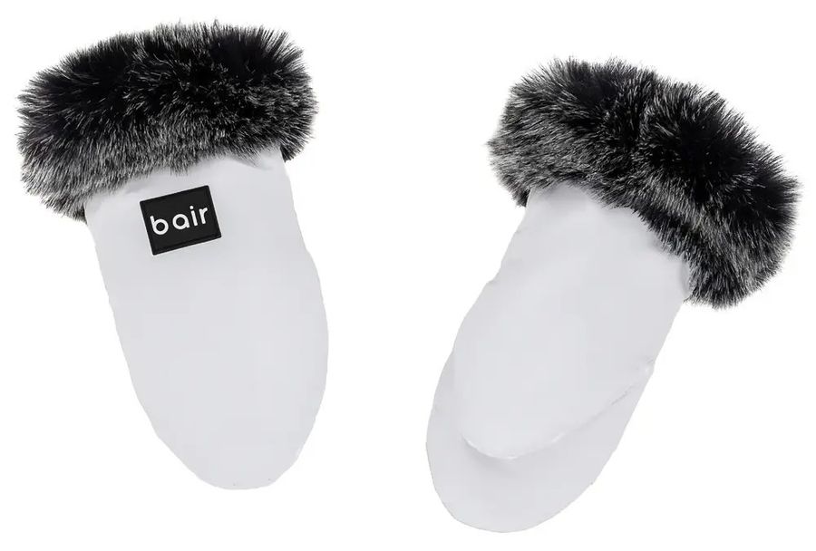 Зимові рукавиці для коляски Bair Northmuff White Swan