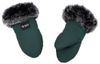 Зимові рукавиці для коляски Bair Northmuff Forest green