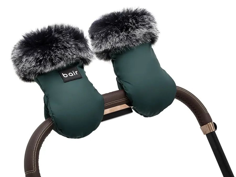 Зимові рукавиці для коляски Bair Northmuff Forest green