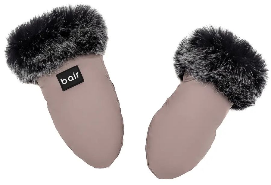 Зимові рукавиці для коляски Bair Northmuff hot cappuccino