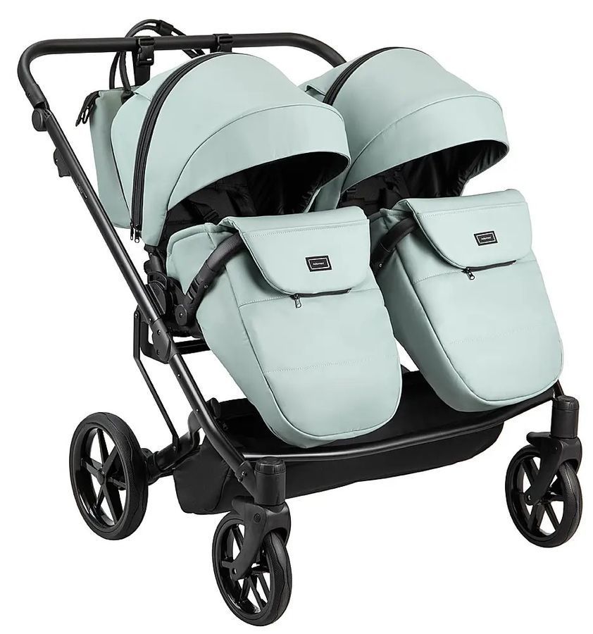 Коляски для двойни 2 в 1 Adamex Leo Duo Eco SA-20
