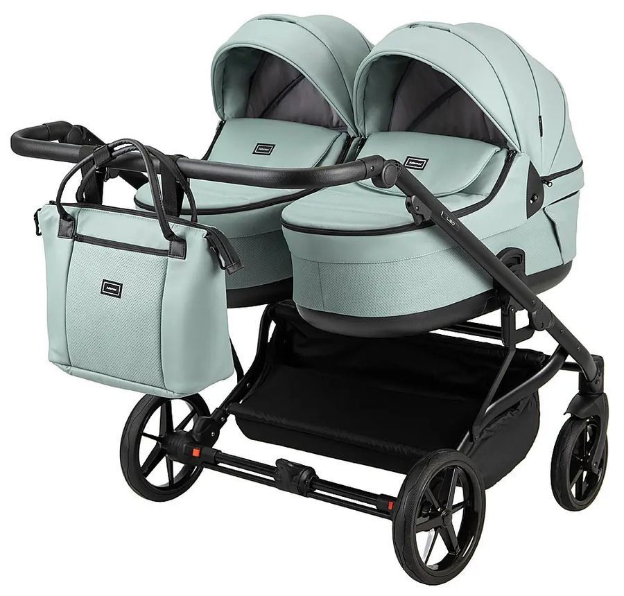 Коляски для двойни 2 в 1 Adamex Leo Duo Eco SA-20
