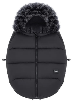 Зимовий конверт для коляски Bair Cocon mini black noire