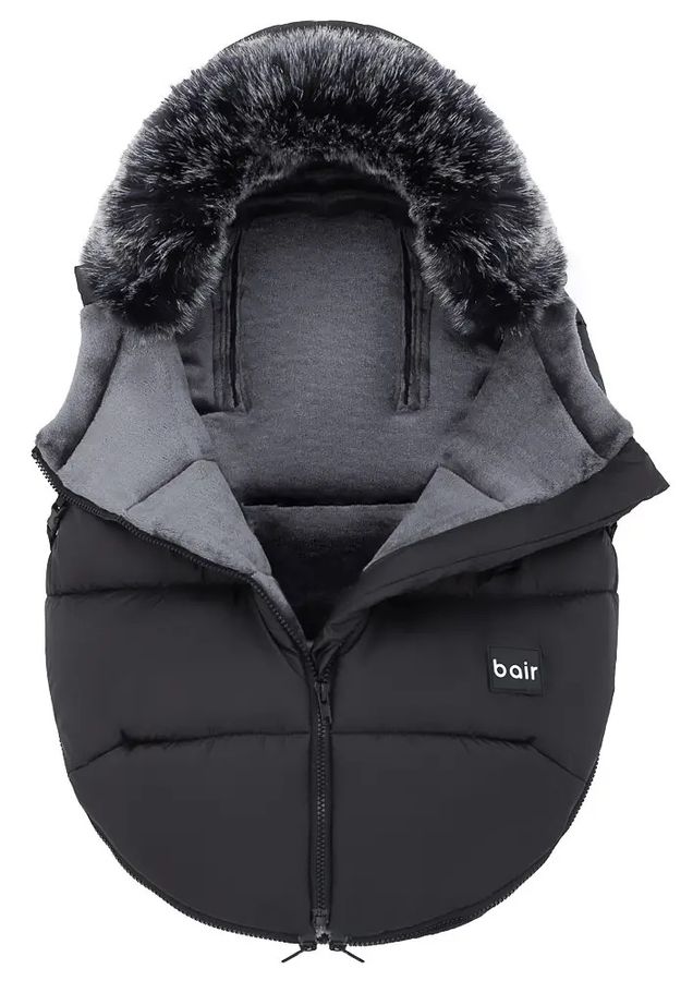 Зимовий конверт для коляски Bair Cocon mini black noire