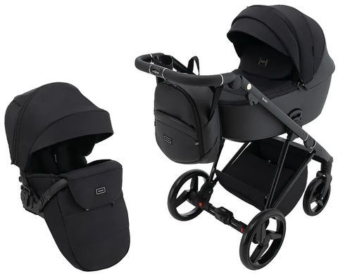 Детская универсальная коляска 2 в 1 Adamex Blanc Lux PS-37