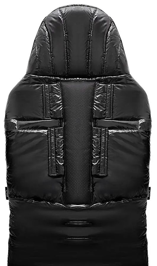 Зимний конверт в коляску Bair Nordie black moncler