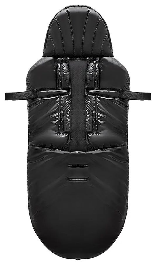 Зимний конверт в коляску Bair Nordie black moncler