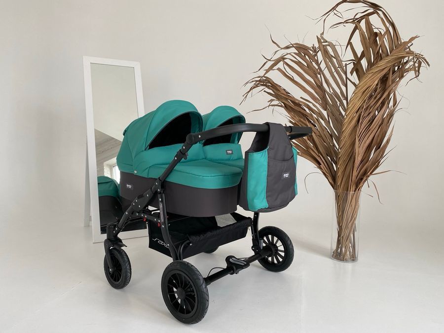 Коляска для двійні Riko Saxo 03