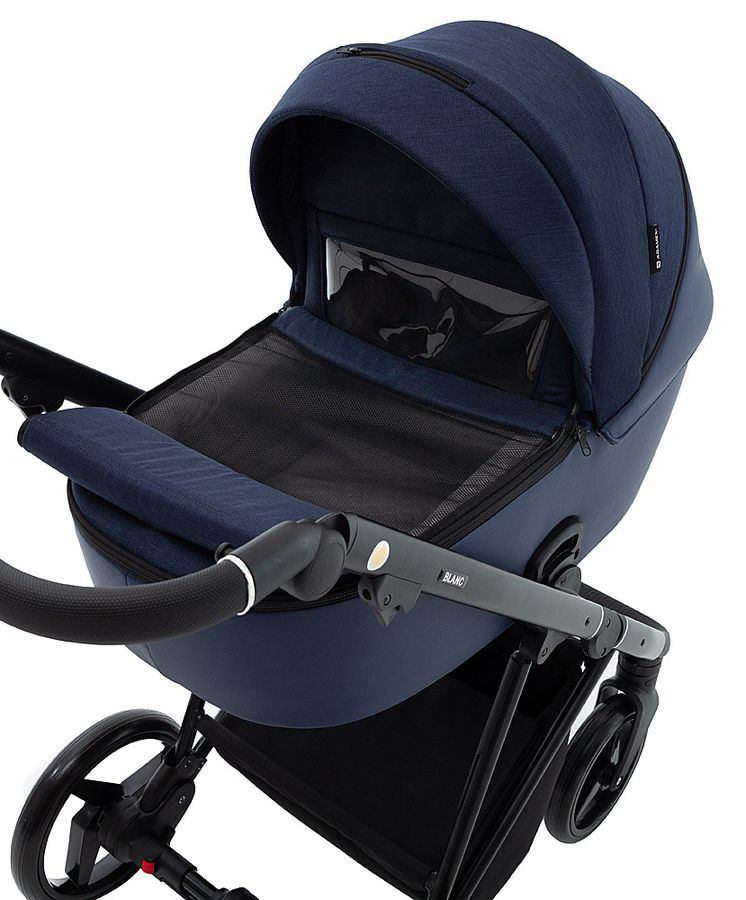 Детская универсальная коляска 2 в 1 Adamex Blanc Lux PS-64
