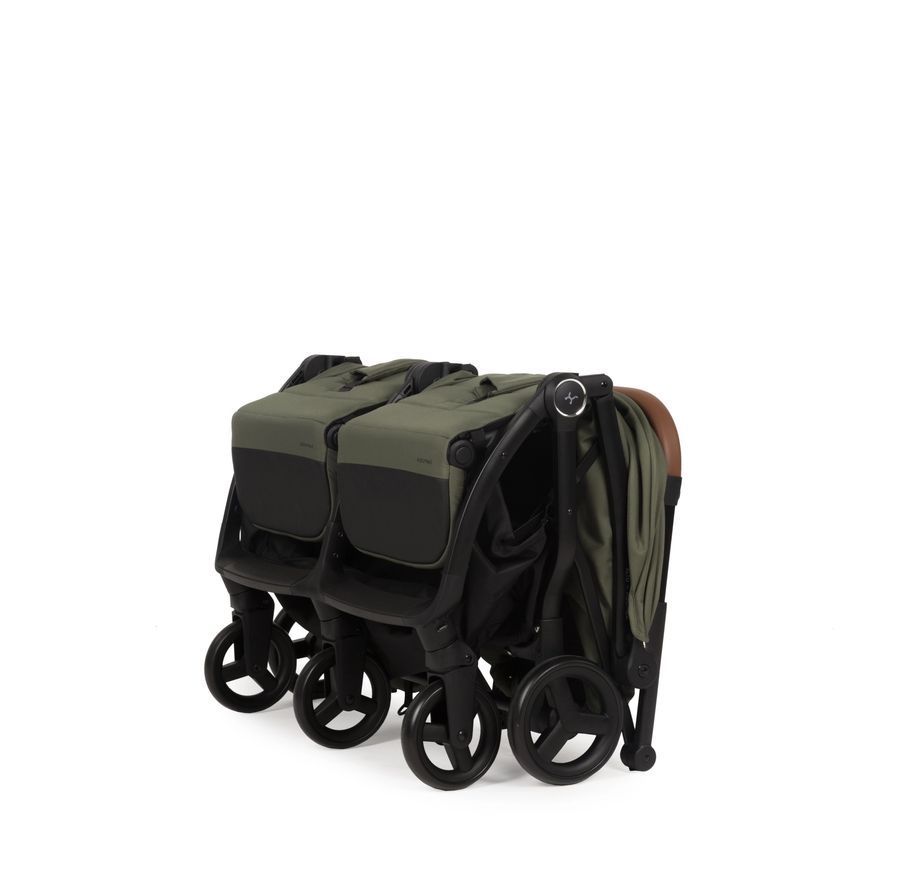 Прогулочные коляски для двойни Adamex Alto Dark Green